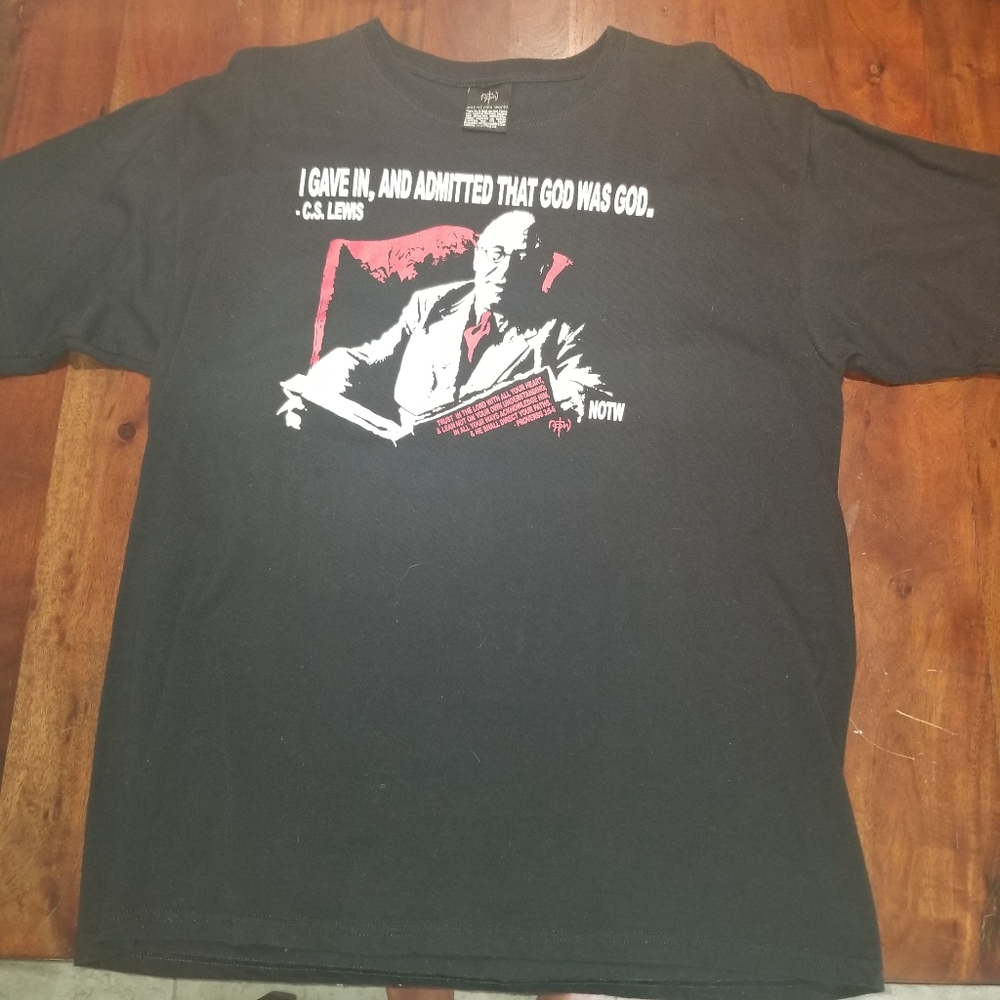 "I gave in & admitted that God was God" C.S. Lewis